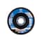 Pferd 4-1/2" x 7/8" A.H. POLIFAN Flap Disc - Z SG POWER STEELOX, Zirconia, 120 Grit, Conical 62259 - alternate 2